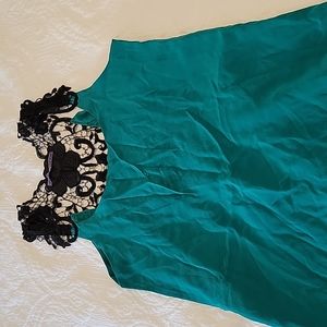 Silk shift dress